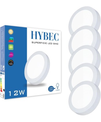 Downlight Superficie 12W...