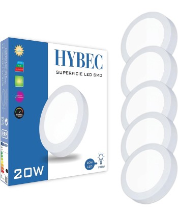 Plafón LED Redondo 20W...