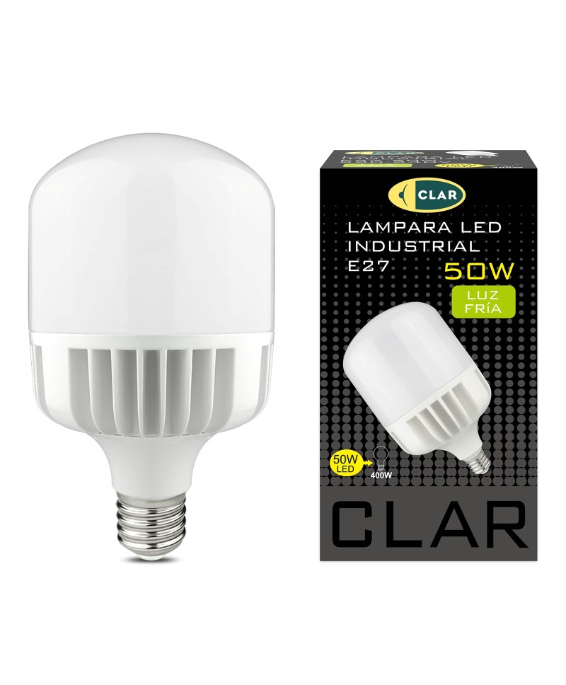 Bombilla LED E27 50W Industrial