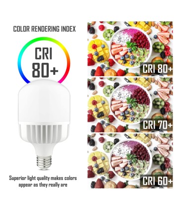 Bombilla LED E27 50W Industrial