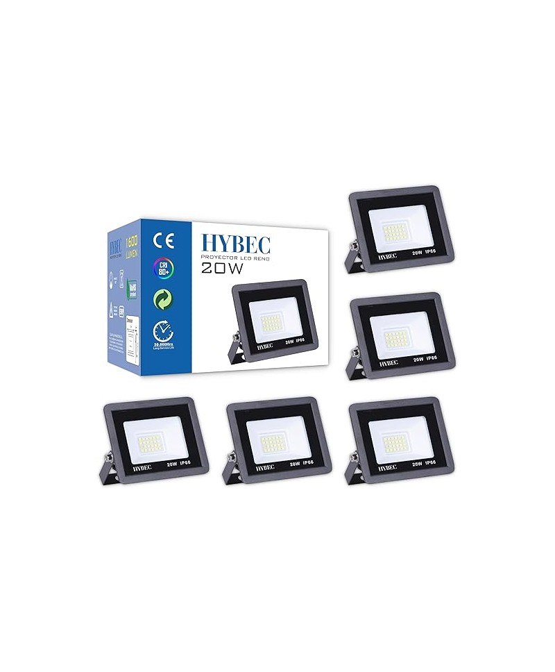 Focos LED Exterior 20W IP66