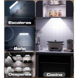 CLAR - Luz LED Magnética Con Sensor De Movimiento,20 Cm