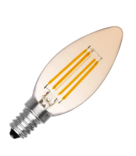 VELA LED E14 FILAMENTO 4W