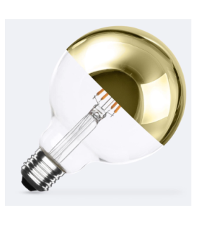 GLOBO  D.125 CUPULA ORO 8W