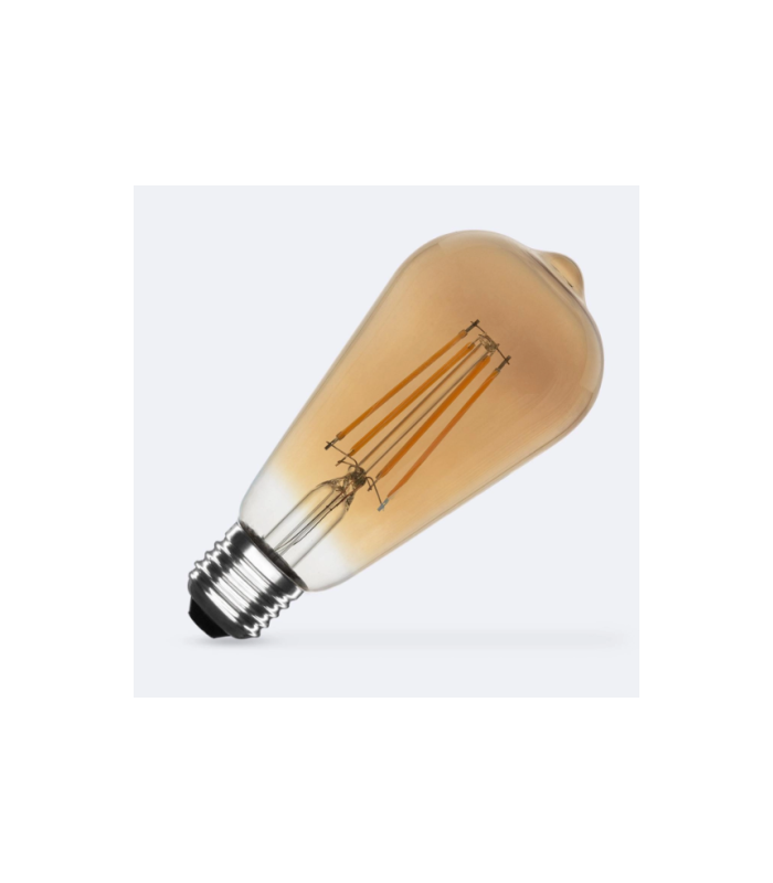 DEC. PEBETERO LED AMBER 6W E27 REG.