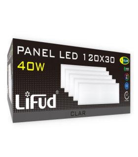 Paneles LED 120x30...