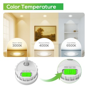 Módulo Regulable CCT Ø50mm 6W 110°