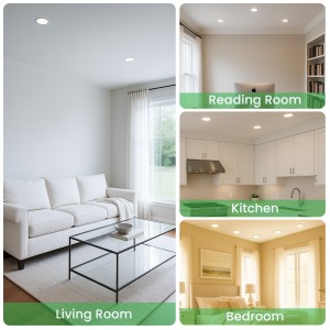 Downlight Regulable CCT 4W Blanco Ø55-68mm-4W-110°