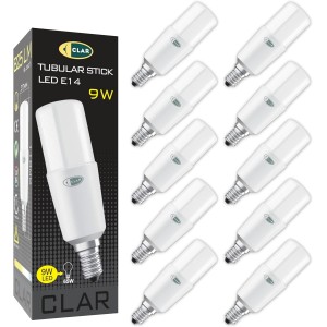 Bombillas LED E14 9W Tubular