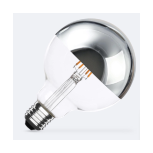 GLOBO LED CUPULA PLATA 6W