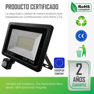 NILO PROYECTOR LED DETECTOR 50W