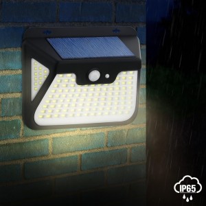 copy of SILVER APLIQUE SOLAR IP65 3W 500LM DETECTOR