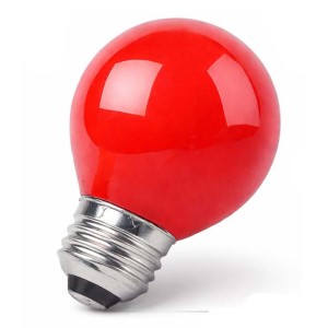 ESFERICA 15W 230V E27 ROJO