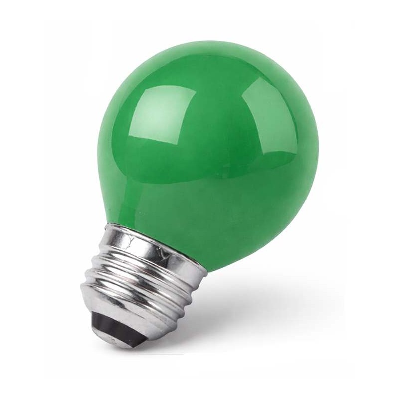 ESFERICA 15W 230V E27 VERDE