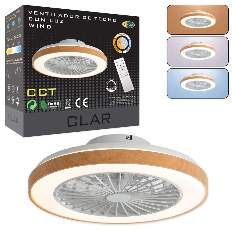 copy of CLAR - Ventilador de Techo Regulable CCT (Blanco)