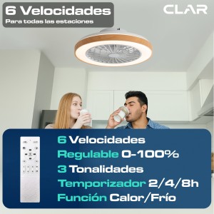 copy of CLAR - Ventilador de Techo Regulable CCT (Blanco)