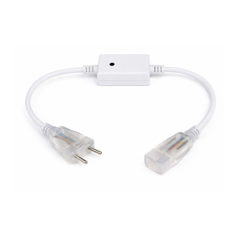 CABLE RECTIF. CORRIENTE IP65 TIRA LED 220V AC RGB