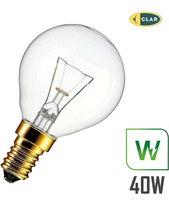Bombilla Para Horno E14 40W, bombilla de horno.