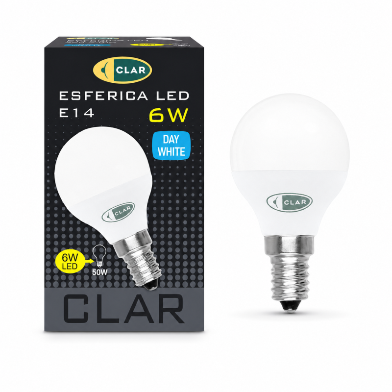 Bombilla LED E14 6W, Bombilla LED Pequeña