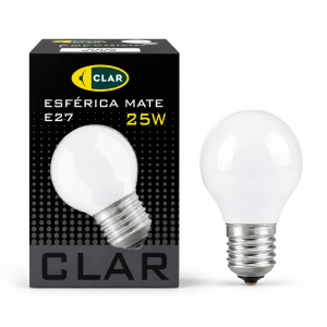 Bombilla Esférica E27 Clara...