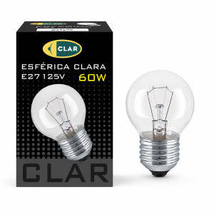 Bombilla Esférica E27 Clara...