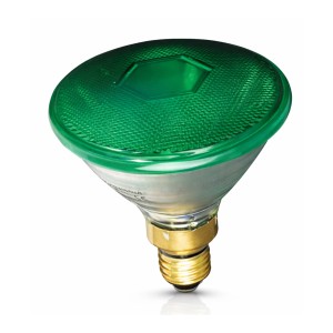 PAR 38 VERDE 80W 230V E27