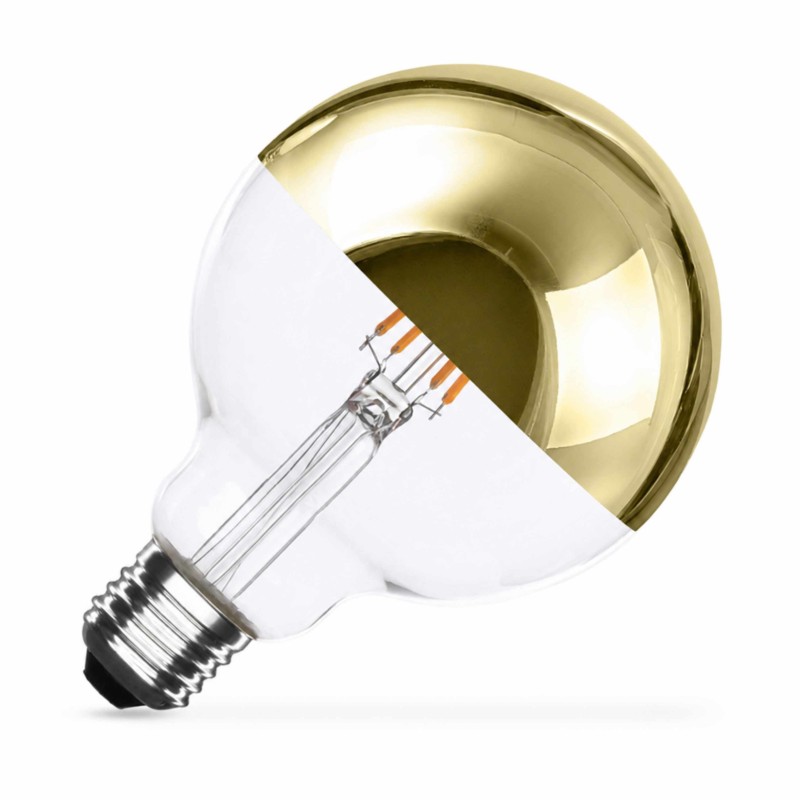 GLOBO  D.125 CUPULA ORO 6W REGULABLE