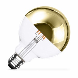 GLOBO LED CUPULA ORO 6W