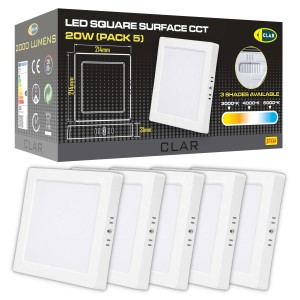 Downlight LED Superficie 20W