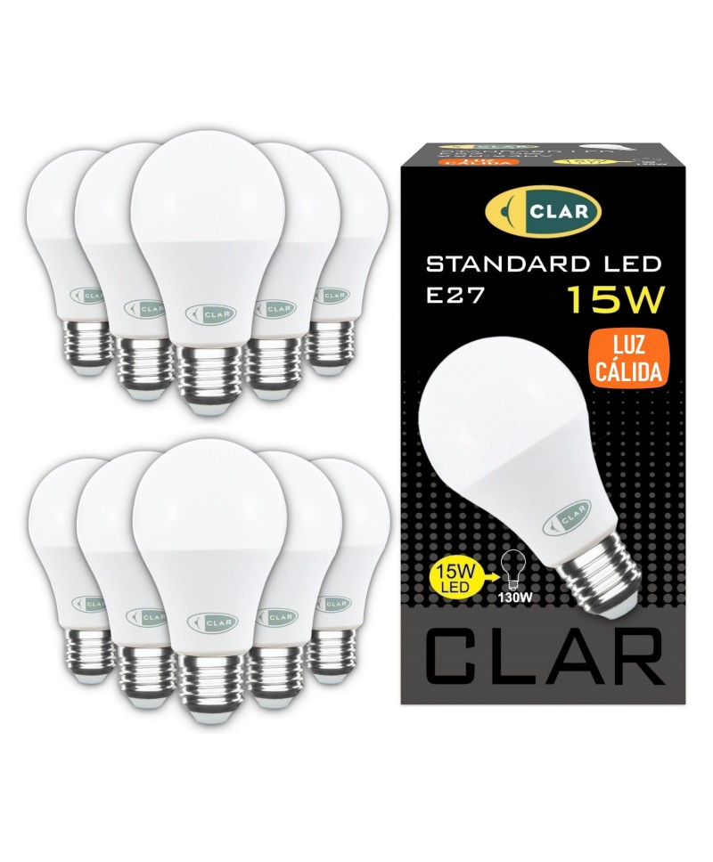Bombilla LED E27 15W, Bombilla E27