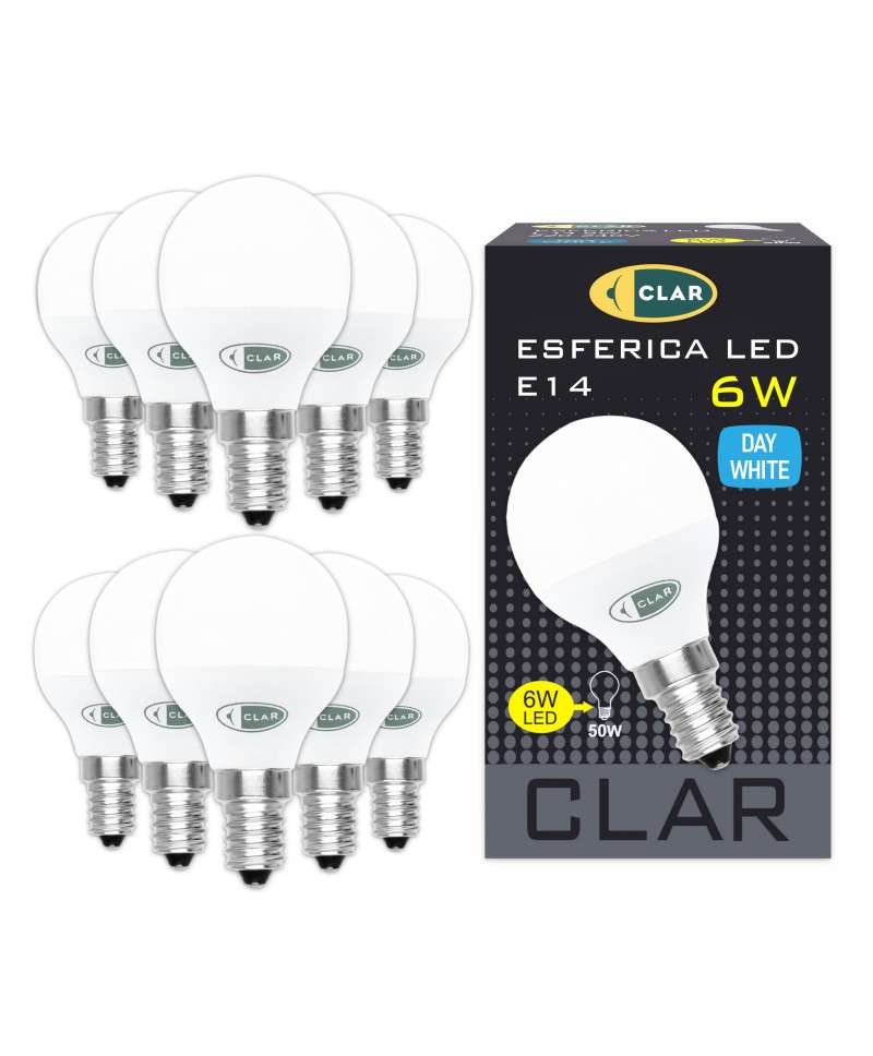 Bombilla LED E14 6W, Bombilla LED Pequeña